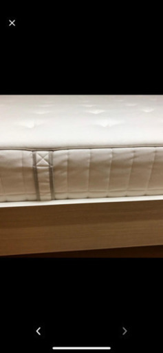 IKEA ベットとマット　ホッコーセン〔クイーンサイズ〕