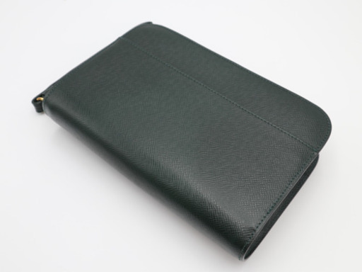 《LOUIS VUITTON/セカンドバッグ》Bランク タイガ バイカル M30184 緑