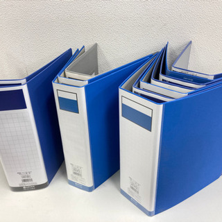 ファイル　80ミリ50ミリ　両開きパイプ式　中古　まとめて