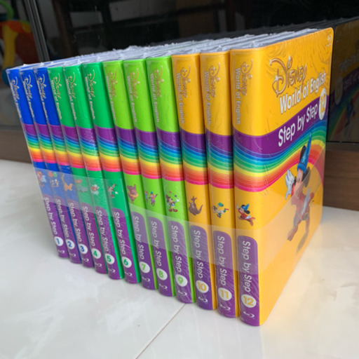 最新版ブルーレイステップバイステップディズニー英語システムシングアロング曲DWE