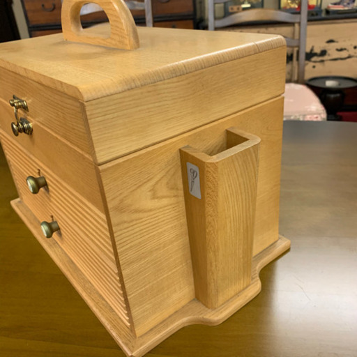 美品‼️裁縫箱・ソーイングボックス⑷