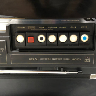 National ナショナル ラジカセ RQ-558 昭和 レトロの画像
