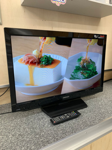 購入者決まりました！綺麗‼️ORION 32インチ液晶テレビ　純正リモコン