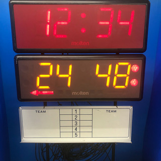 モルテン製 デジタル タイマー 得点板 電光表示器  バスケ