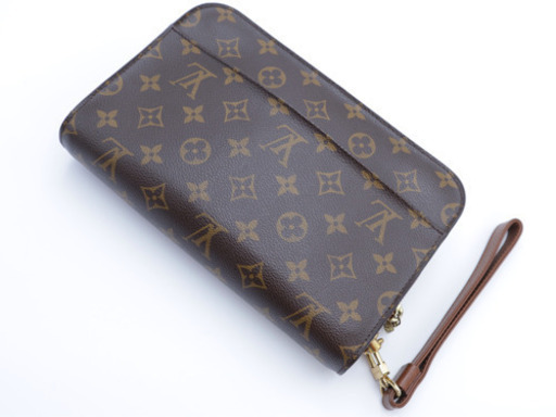 《LOUIS VUITTON/モノグラム オルセー セカンドバッグ》ABランク