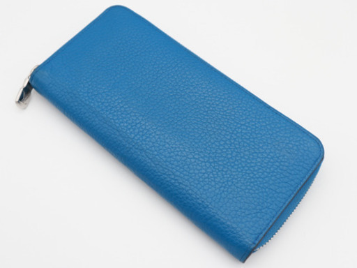 《LOUIS VUITTON/トリヨン ジッピーウォレット》Bランク ブルー