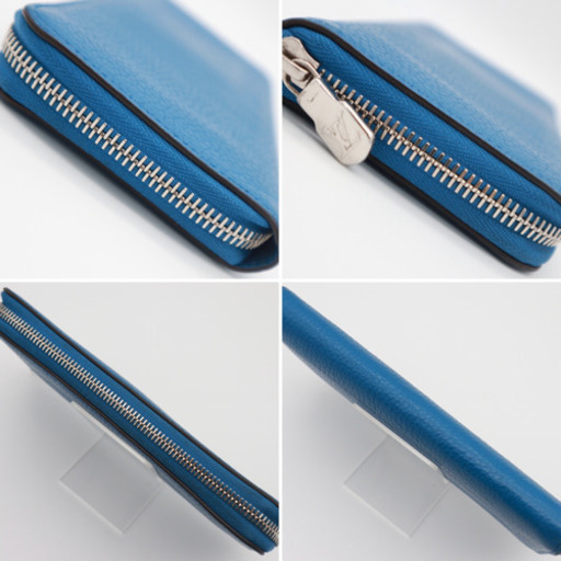 《LOUIS VUITTON/トリヨン ジッピーウォレット》Bランク ブルー