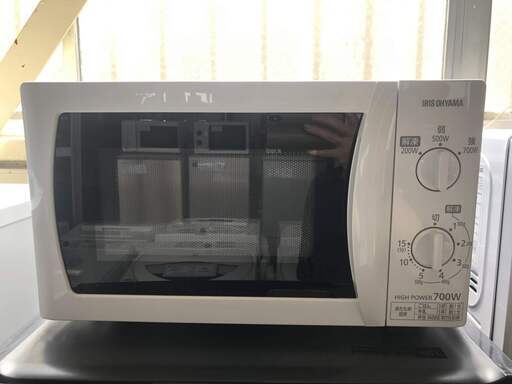 安心の一年保証！電子レンジ アイリスオーヤマ　2018年製　IMB-T175-5　No.1320033104　ガーランド草加