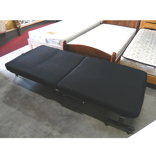 札幌【折りたたみベッド】やわらかめ 幅92㎝ リクライニング機能付 キャスター付 メッシュ生地 展開かんたん 折り畳み おりたたみ 本郷通店