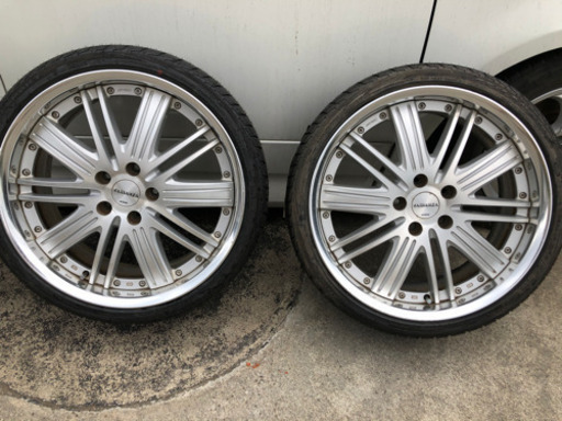 work製中古ホイール‼️ 新品タイヤ付‼️ どうですかっ‼️
