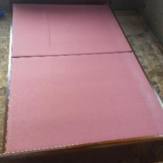 中古品質　シングルベッド