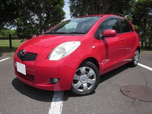 ヴィッツU17年式赤車検2年総額16万円 (Take2) 行田市のヴィッツの中古