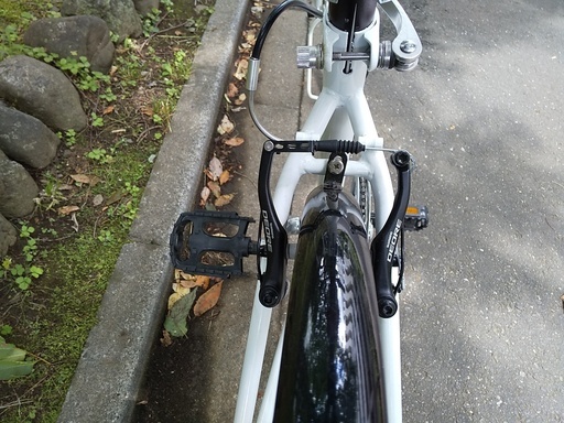 クロスバイク 外装6段変速 白色