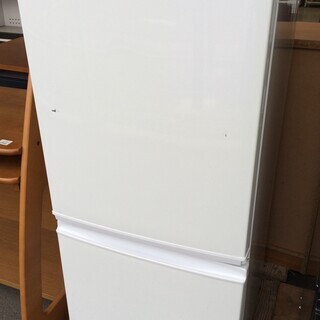 J323 SHARP シャープ 2ドア 冷凍冷蔵庫 つけかえどっちもドア ホワイト SJ-D14A-W 137L 2015年製 クリーニング 動作確認済み