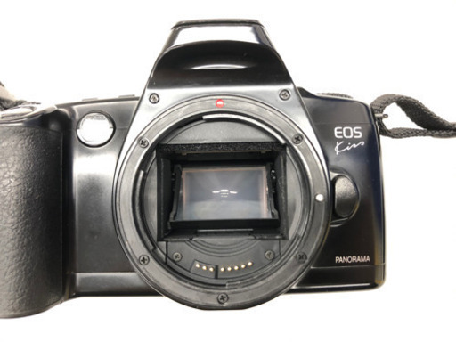 【ジャンク品】フィルム一眼レフカメラ EOS Kiss + レンズ・ストロボセット