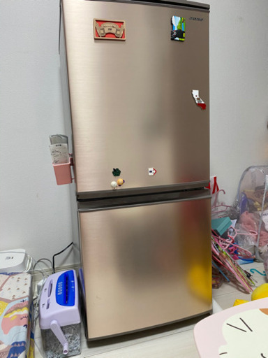シャープ SHARP 冷蔵庫(幅48.0cm) 137L つけかえどっちもドア 2ドア ブロンズ系