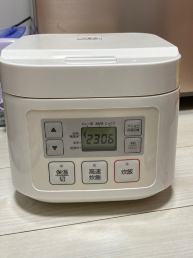 炊飯器　電気ケトル　ヘアドライヤー　三点セット