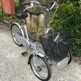126.三輪自転車ブリジストンミンナ(シルバー)