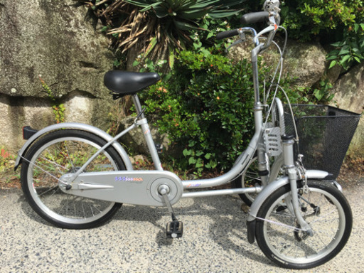 126.三輪自転車ブリジストンミンナ(シルバー)