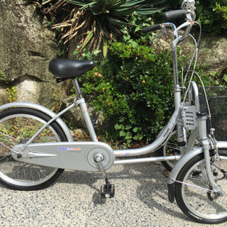 126.三輪自転車ブリジストンミンナ(シルバー)