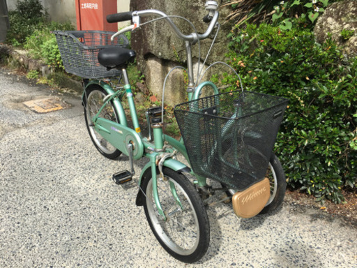 123.三輪自転車ブリジストンミンナ(グリーン)