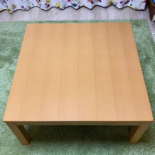 （受け取り決定しました）無印良品　こたつテーブル