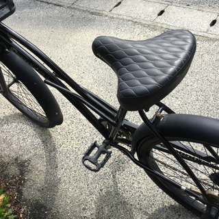 122.ビーチクルーザー風シティサイクル26インチ