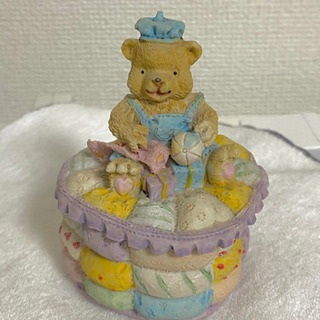 【500円】テディベア　ジュエリーケース