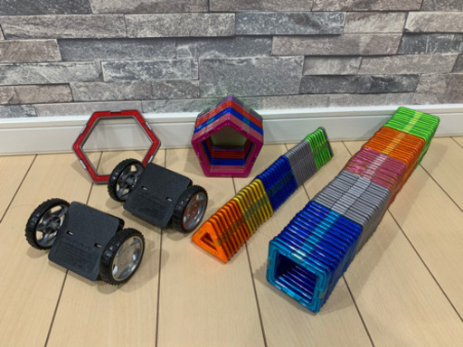 (値下げ) マグフォーマー　126パーツ