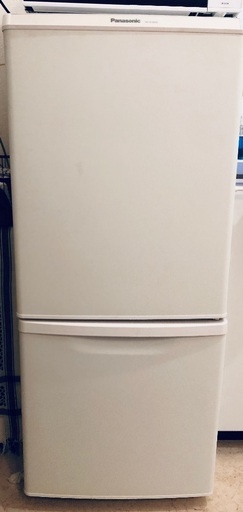 値下げ‼︎パナソニック冷蔵庫2018年式美品NR-B14BWホワイト引取可能な方のみ