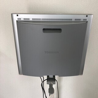 【TOSHIBA】 東芝 20型 液晶テレビ 20LB20 2004年製 テレビ台 キャスター付きの画像
