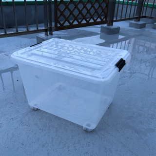 フタ式収納ケース2つの画像