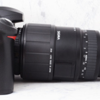 ⭐️人気⭐️Nikon D50 超望遠レンズセット 動作確認済 初心者おすすめ ビギナー向け○練習に最適○300mm超望遠付き○ニコン D50 Wズーム