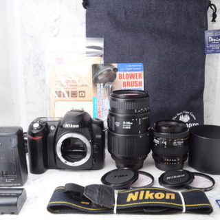 ビギナー向け○練習に最適○300mm超望遠付き○ニコン D50 Wズーム