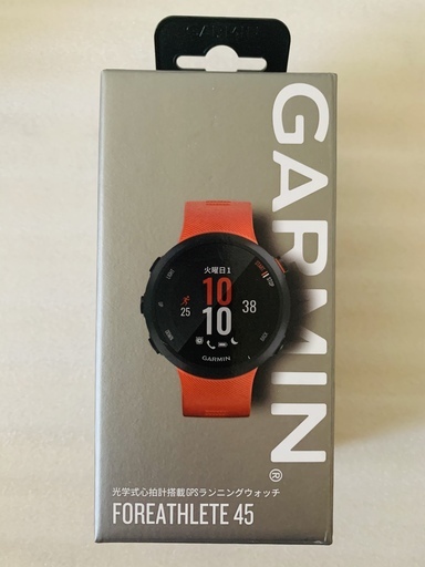 【新品未使用品】ガーミン ForeAthlete 45 Lava Red