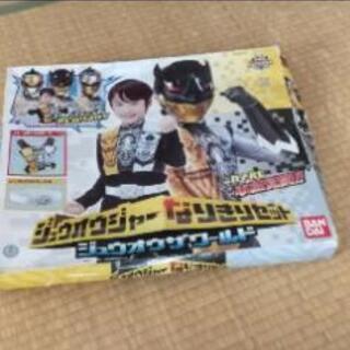 動物戦隊 ジュウオウジャー のジュウオウジャーなりきりセットです！