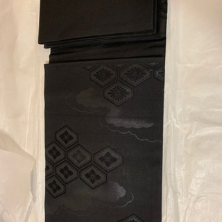 値下げお買得　新品未使用　喪服帯　素敵柄