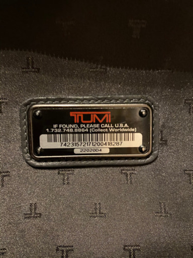 TUMI ブラック 2輪 22020D4 キャリーケース 機内持ち込み可