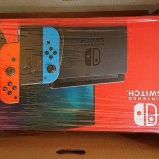 未使用「Nintendo Switch Joy-Con(L)ネオンブルー/(R)ネオンレッド バッテリー持続時間が長くなった新モデル [Nintendo Switch本体]」