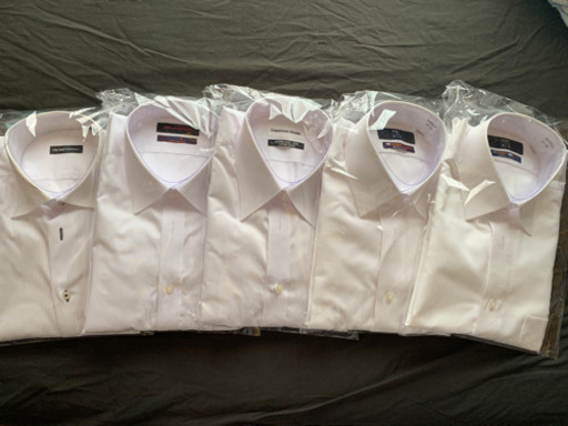ワイシャツ ホワイト 5点セット（39-84）