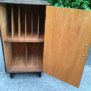 アンティーク家具、レコードキャビネット