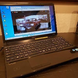 VAIO BLACK Core i3 webカメラ zoom HDD500GB