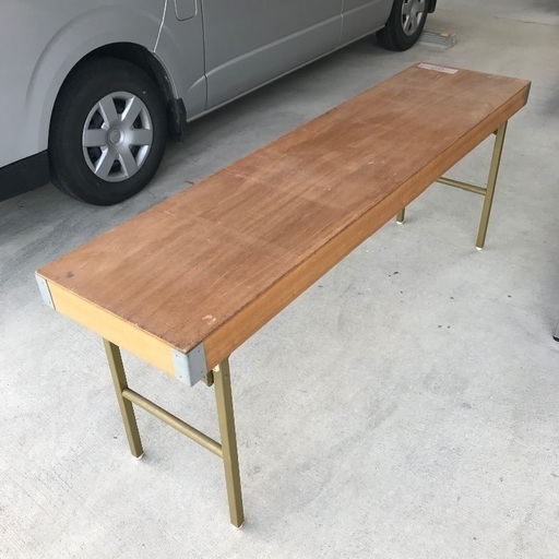 23 折りたたみ作業台 （長さ180cm 幅45cm 高さ70cm）
