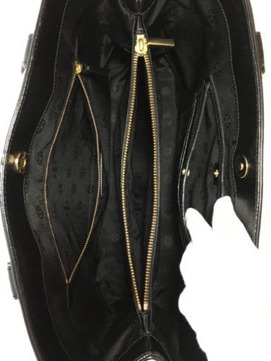 TORY BURCH トリーバーチ ロビンソン ビジネスバッグ 黒 レザー