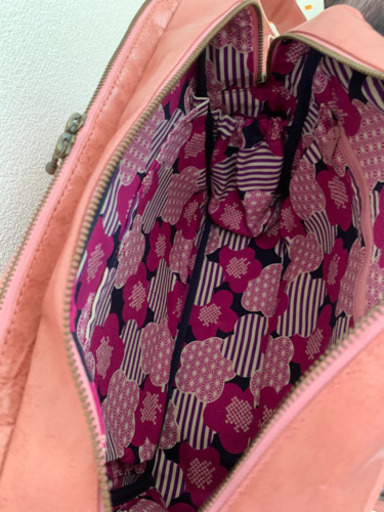 今月中まで！フェリシモの革のショルダーバッグ！