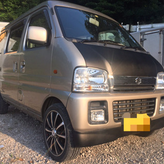 2万値下げ！車検満タン！スズキ エヴリイ ワゴン AT ターボ 4WD