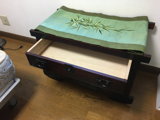 古民具　カラクリ引き出し　中古　引取限定