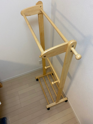 木製ハンガーラック　140cm