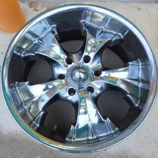9.5J✕20インチ メッキホイール 6穴 PCD139.7