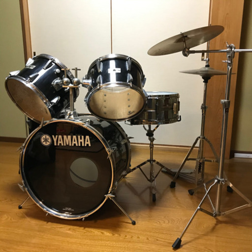ヤマハ  ドラムセット　シンバル付き　YD3000 ブラック　YAMAHA